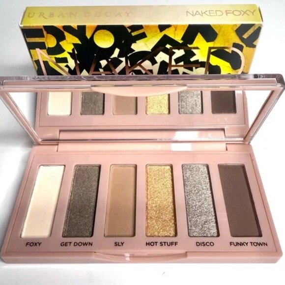 Urban Decay Naked FOXY Mini Eyeshadow Palette ~ Six (6) Funky Shades ~ 5g NIB - Picture 4 of 16